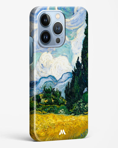 Wheat Field with Cypresses [Van Gogh] Hard Case Phone Cover (Apple)