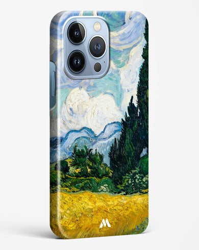 Wheat Field with Cypresses [Van Gogh] Hard Case Phone Cover (Apple)