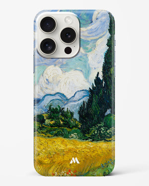 Wheat Field with Cypresses [Van Gogh] Hard Case Phone Cover (Apple)