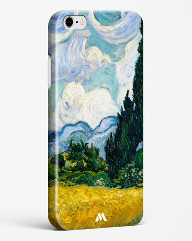 Wheat Field with Cypresses [Van Gogh] Hard Case Phone Cover-(Apple)