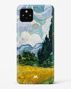 Wheat Field with Cypresses [Van Gogh] Hard Case Phone Cover-(Google)