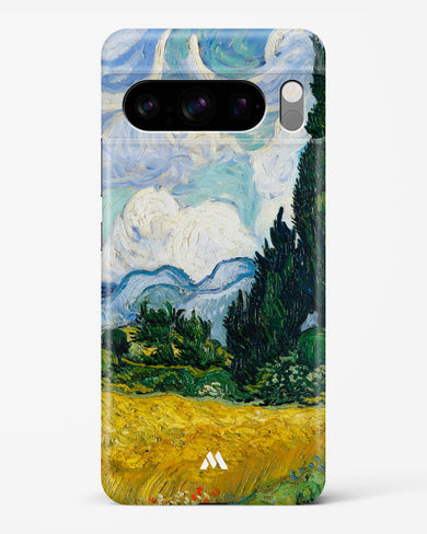 Wheat Field with Cypresses [Van Gogh] Hard Case Phone Cover-(Google)