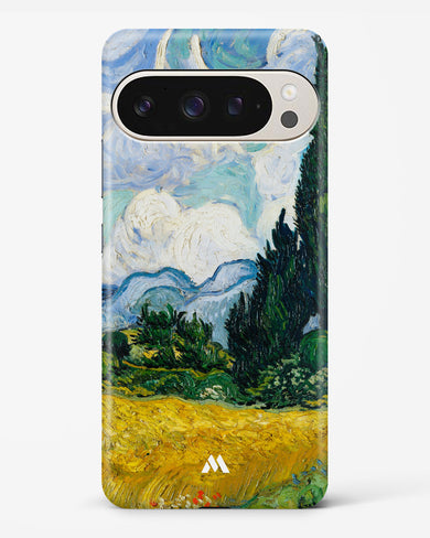 Wheat Field with Cypresses [Van Gogh] Hard Case Phone Cover (Google)