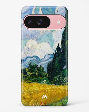 Wheat Field with Cypresses [Van Gogh] Hard Case Phone Cover (Google)