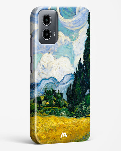 Wheat Field with Cypresses [Van Gogh] Hard Case Phone Cover (Motorola)