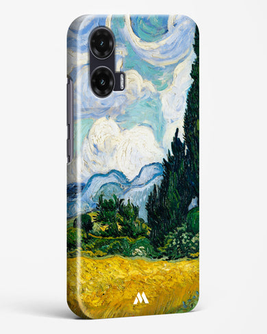 Wheat Field with Cypresses [Van Gogh] Hard Case Phone Cover (Motorola)
