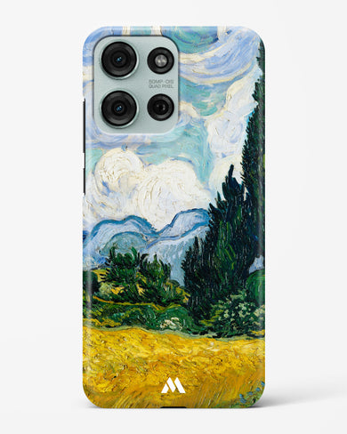 Wheat Field with Cypresses [Van Gogh] Hard Case Phone Cover (Motorola)