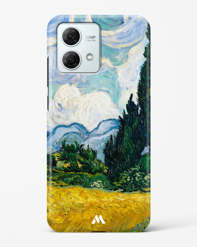 Wheat Field with Cypresses [Van Gogh] Hard Case Phone Cover (Motorola)
