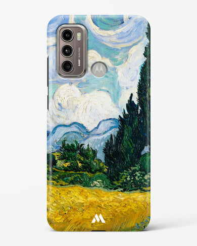 Wheat Field with Cypresses [Van Gogh] Hard Case Phone Cover (Motorola)