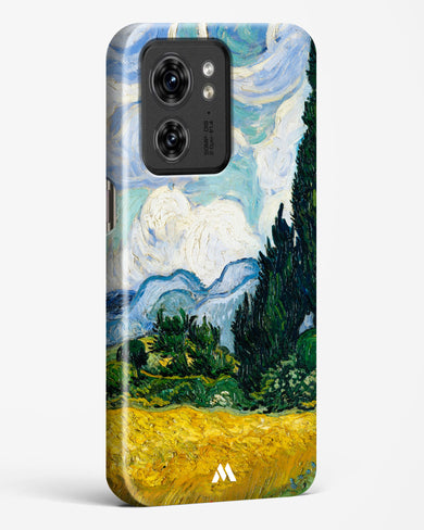 Wheat Field with Cypresses [Van Gogh] Hard Case Phone Cover (Motorola)