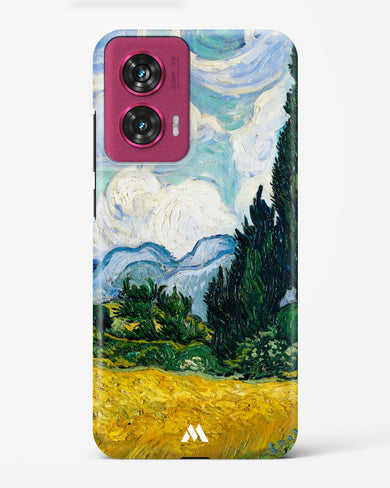 Wheat Field with Cypresses [Van Gogh] Hard Case Phone Cover (Motorola)
