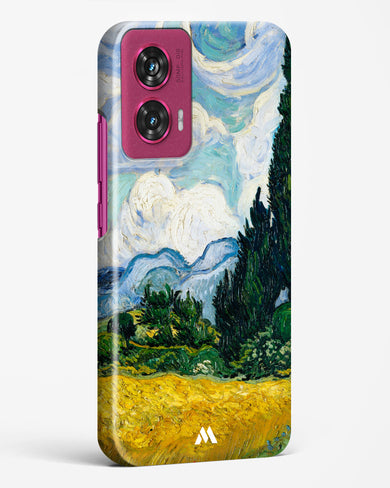 Wheat Field with Cypresses [Van Gogh] Hard Case Phone Cover (Motorola)