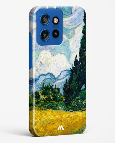 Wheat Field with Cypresses [Van Gogh] Hard Case Phone Cover (Motorola)