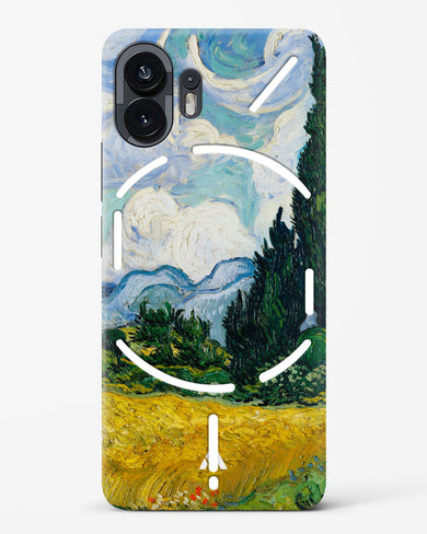Wheat Field with Cypresses [Van Gogh] Hard Case Phone Cover (Nothing)