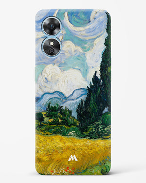 Wheat Field with Cypresses [Van Gogh] Hard Case Phone Cover-(Oppo)