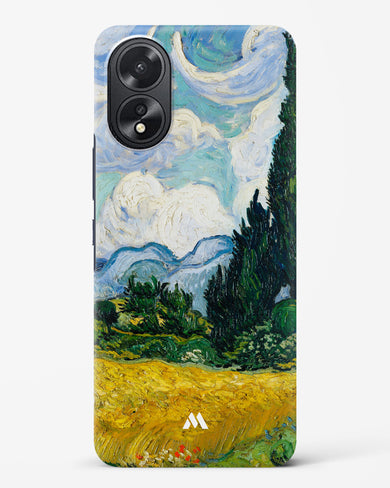 Wheat Field with Cypresses [Van Gogh] Hard Case Phone Cover-(Oppo)