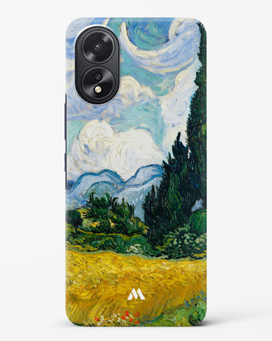 Wheat Field with Cypresses [Van Gogh] Hard Case Phone Cover (Oppo)