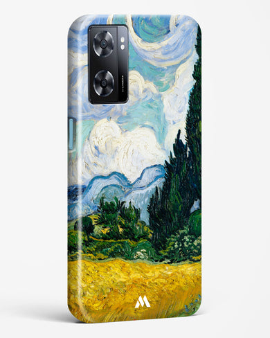 Wheat Field with Cypresses [Van Gogh] Hard Case Phone Cover (Oppo)