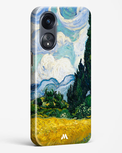 Wheat Field with Cypresses [Van Gogh] Hard Case Phone Cover (Oppo)