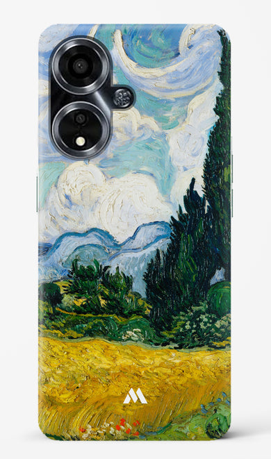 Wheat Field with Cypresses [Van Gogh] Hard Case Phone Cover (Oppo)