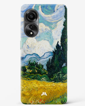 Wheat Field with Cypresses [Van Gogh] Hard Case Phone Cover (Oppo)