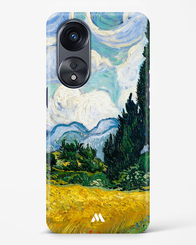 Wheat Field with Cypresses [Van Gogh] Hard Case Phone Cover-(Oppo)