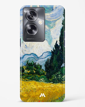 Wheat Field with Cypresses [Van Gogh] Hard Case Phone Cover (Oppo)