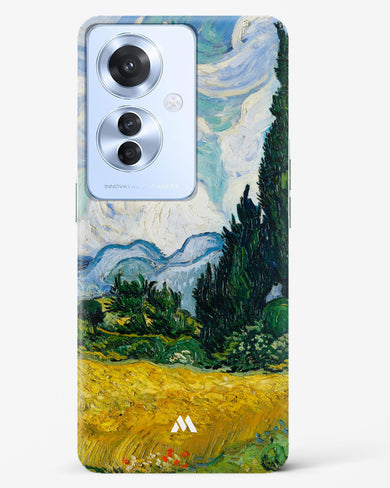 Wheat Field with Cypresses [Van Gogh] Hard Case Phone Cover (Oppo)