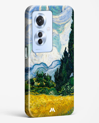 Wheat Field with Cypresses [Van Gogh] Hard Case Phone Cover (Oppo)
