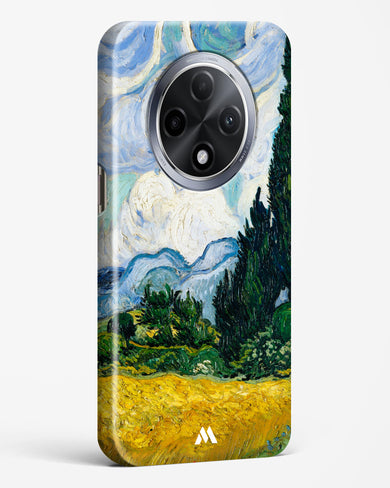 Wheat Field with Cypresses [Van Gogh] Hard Case Phone Cover (Oppo)