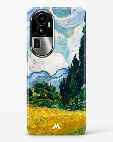 Wheat Field with Cypresses [Van Gogh] Hard Case Phone Cover (Oppo)