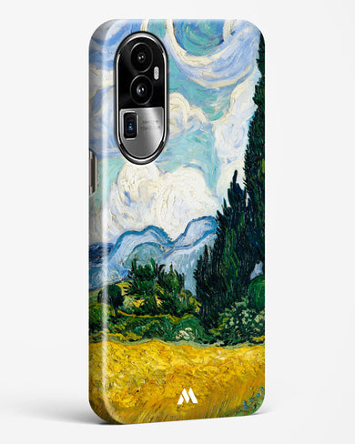 Wheat Field with Cypresses [Van Gogh] Hard Case Phone Cover (Oppo)