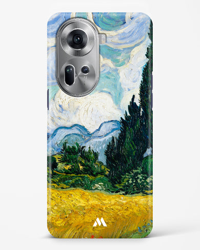 Wheat Field with Cypresses [Van Gogh] Hard Case Phone Cover (Oppo)