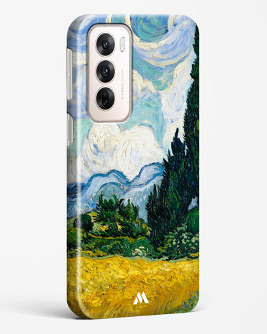 Wheat Field with Cypresses [Van Gogh] Hard Case Phone Cover (Oppo)