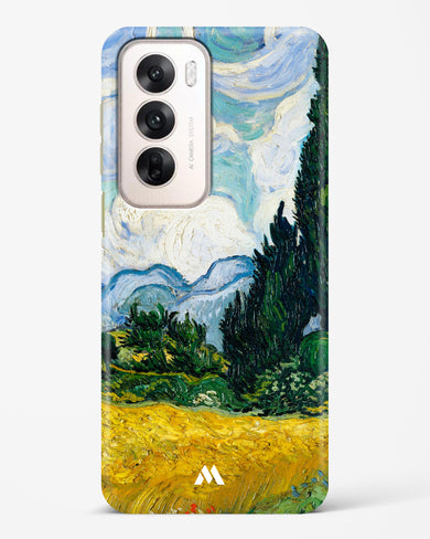 Wheat Field with Cypresses [Van Gogh] Hard Case Phone Cover (Oppo)
