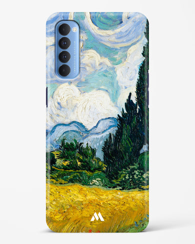 Wheat Field with Cypresses [Van Gogh] Hard Case Phone Cover (Oppo)