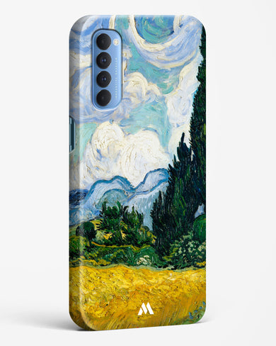 Wheat Field with Cypresses [Van Gogh] Hard Case Phone Cover (Oppo)