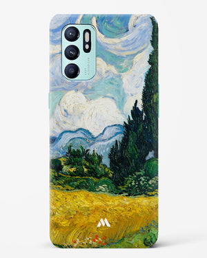 Wheat Field with Cypresses [Van Gogh] Hard Case Phone Cover (Oppo)