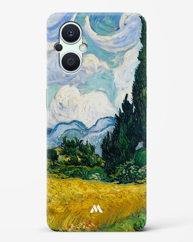 Wheat Field with Cypresses [Van Gogh] Hard Case Phone Cover-(Oppo)