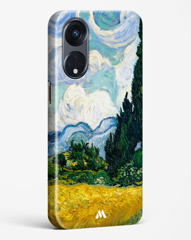 Wheat Field with Cypresses [Van Gogh] Hard Case Phone Cover-(Oppo)