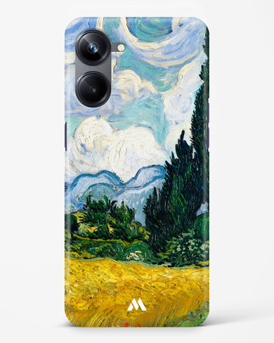 Wheat Field with Cypresses [Van Gogh] Hard Case Phone Cover (Realme)
