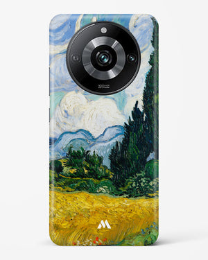 Wheat Field with Cypresses [Van Gogh] Hard Case Phone Cover (Realme)