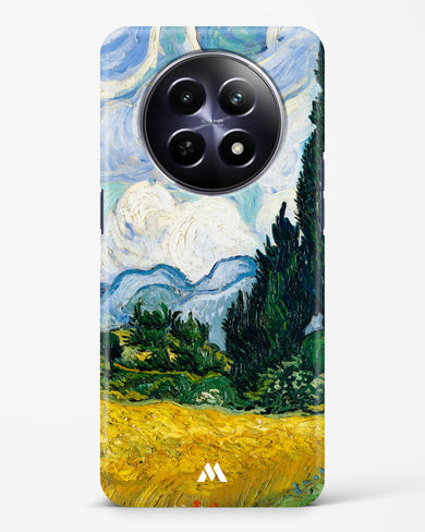 Wheat Field with Cypresses [Van Gogh] Hard Case Phone Cover (Realme)