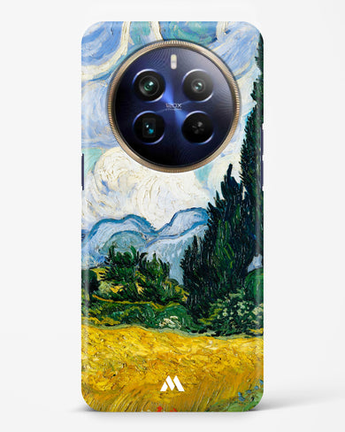 Wheat Field with Cypresses [Van Gogh] Hard Case Phone Cover (Realme)