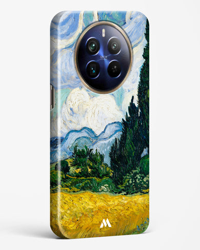 Wheat Field with Cypresses [Van Gogh] Hard Case Phone Cover (Realme)