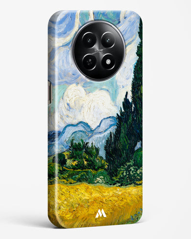 Wheat Field with Cypresses [Van Gogh] Hard Case Phone Cover (Realme)