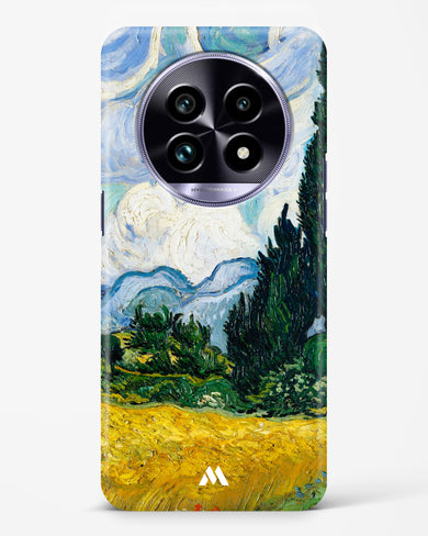 Wheat Field with Cypresses [Van Gogh] Hard Case Phone Cover (Realme)