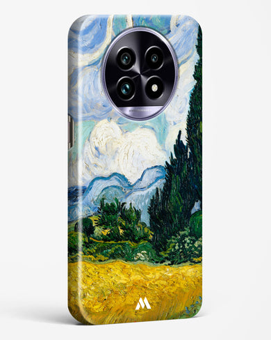Wheat Field with Cypresses [Van Gogh] Hard Case Phone Cover (Realme)