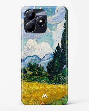 Wheat Field with Cypresses [Van Gogh] Hard Case Phone Cover (Realme)