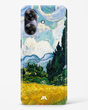 Wheat Field with Cypresses [Van Gogh] Hard Case Phone Cover (Realme)
